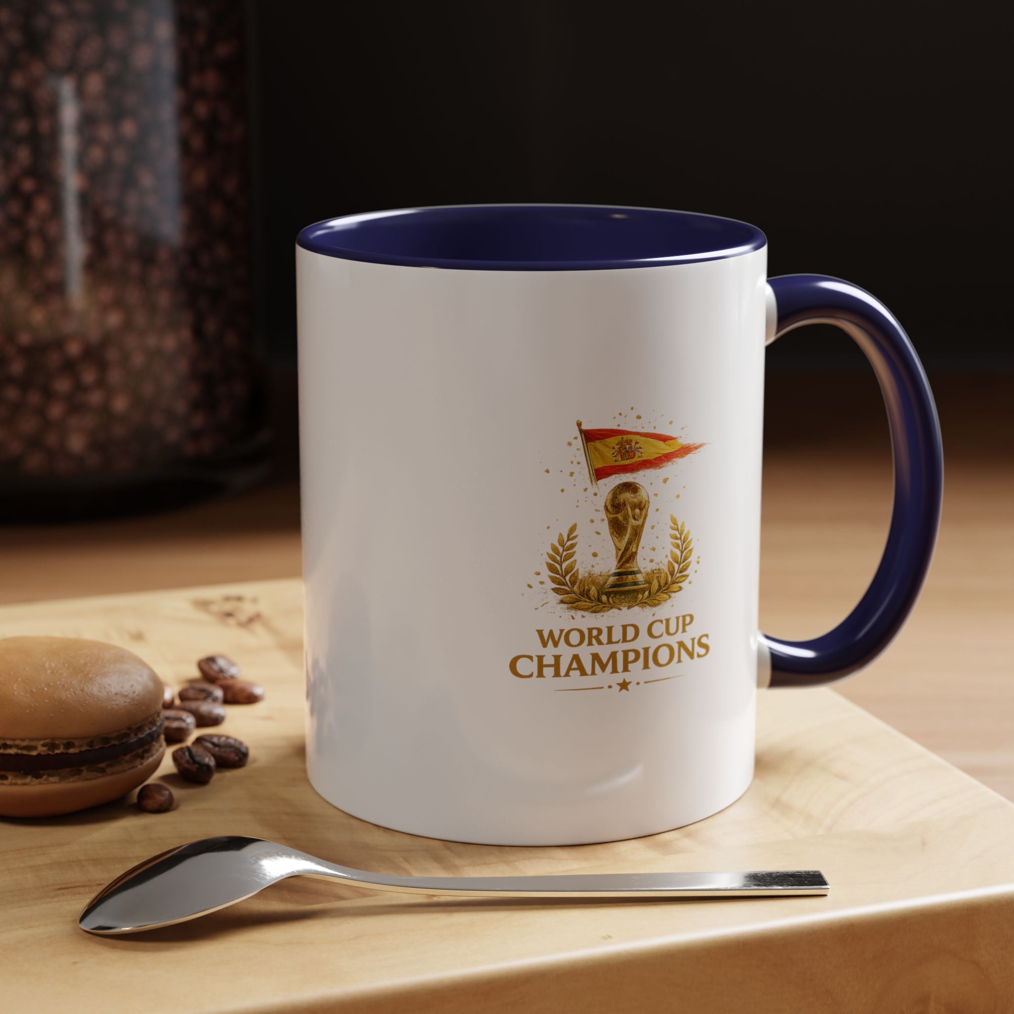 World Cup Champions Coffee Mug – Spanish Flag Accent