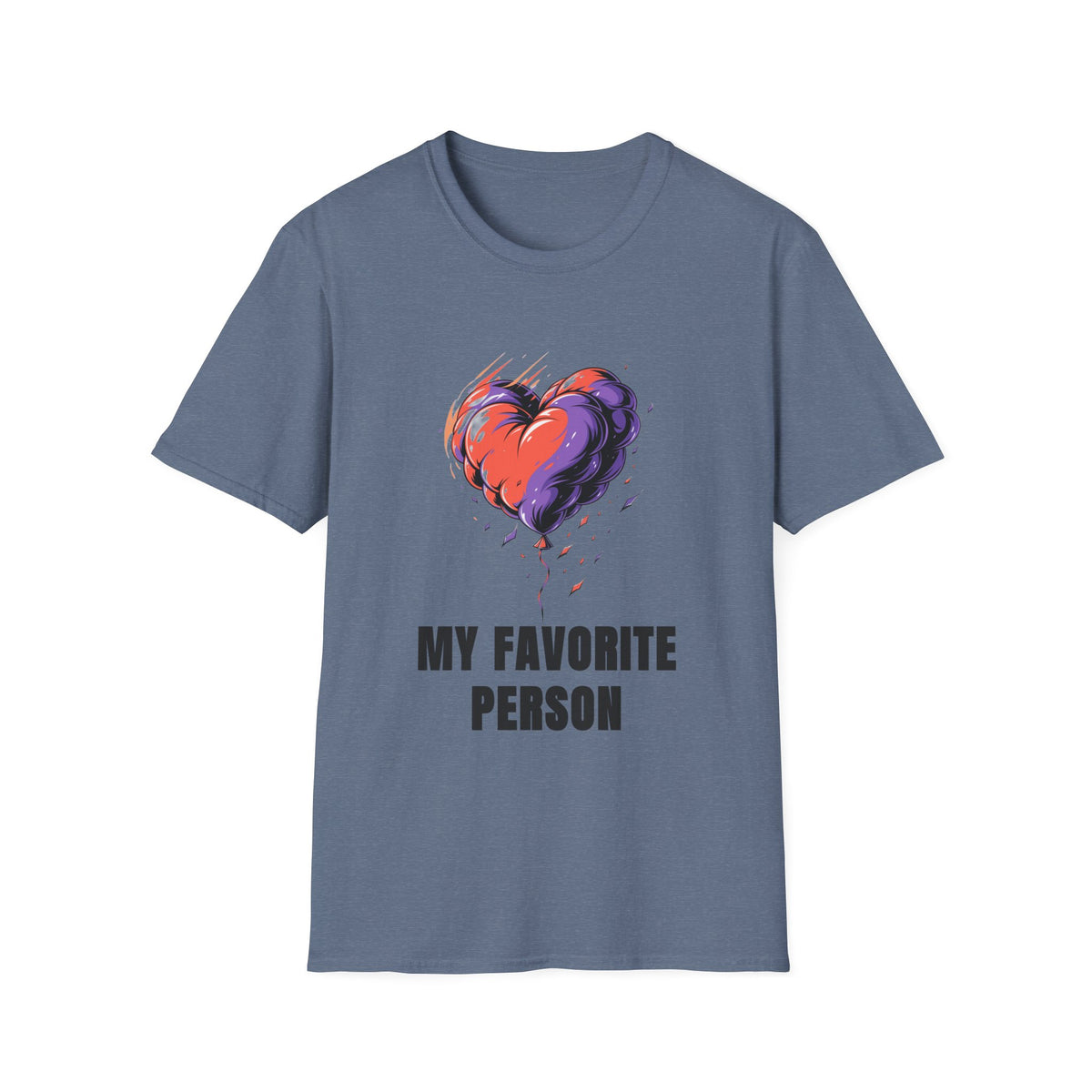 Heart Graphic T-Shirt — "My Favorite Person" Casual Tee - Trending Now - August 2026