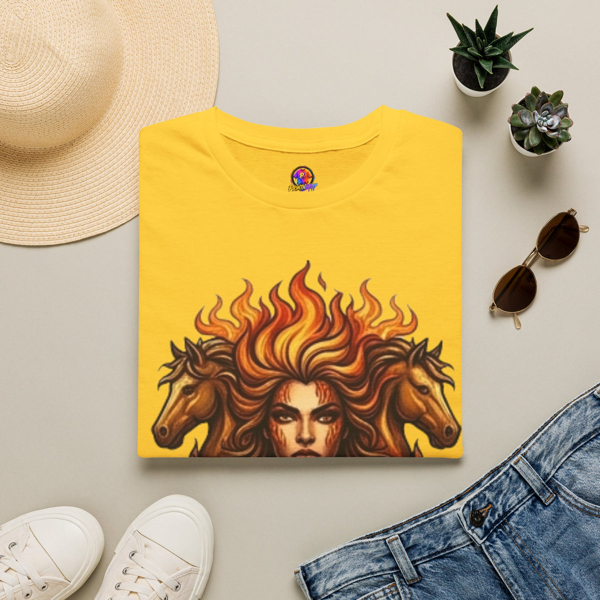 Sagittarius 'Untamed' Zodiac T-Shirt — Fiery Archer Astrology Tee