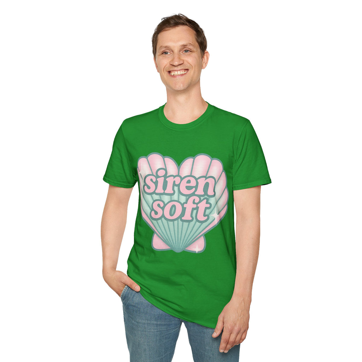 Siren Soft Shell Tee — Cute Pastel Shell Graphic T-Shirt - Trending Now - September 2026