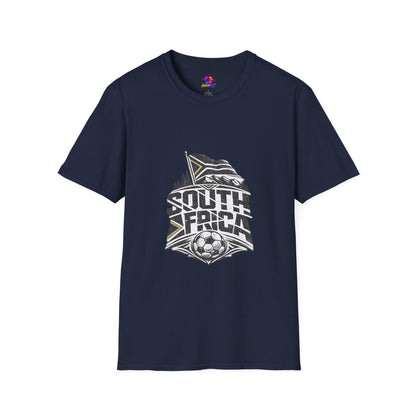 South Africa Flag & Soccer Crest T‑Shirt