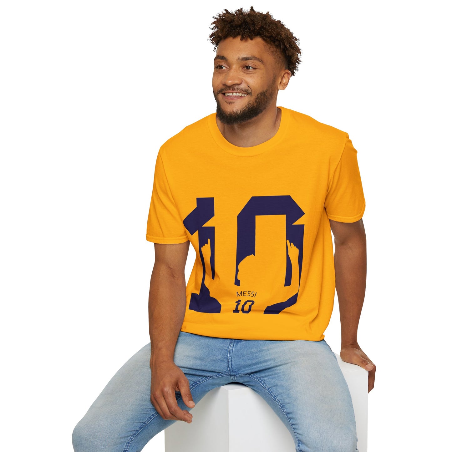 Number 10 Jersey T-Shirt — Retro Athletic Graphic Tee
