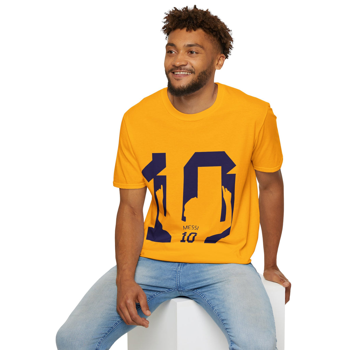 Number 10 Jersey T-Shirt — Retro Athletic Graphic Tee