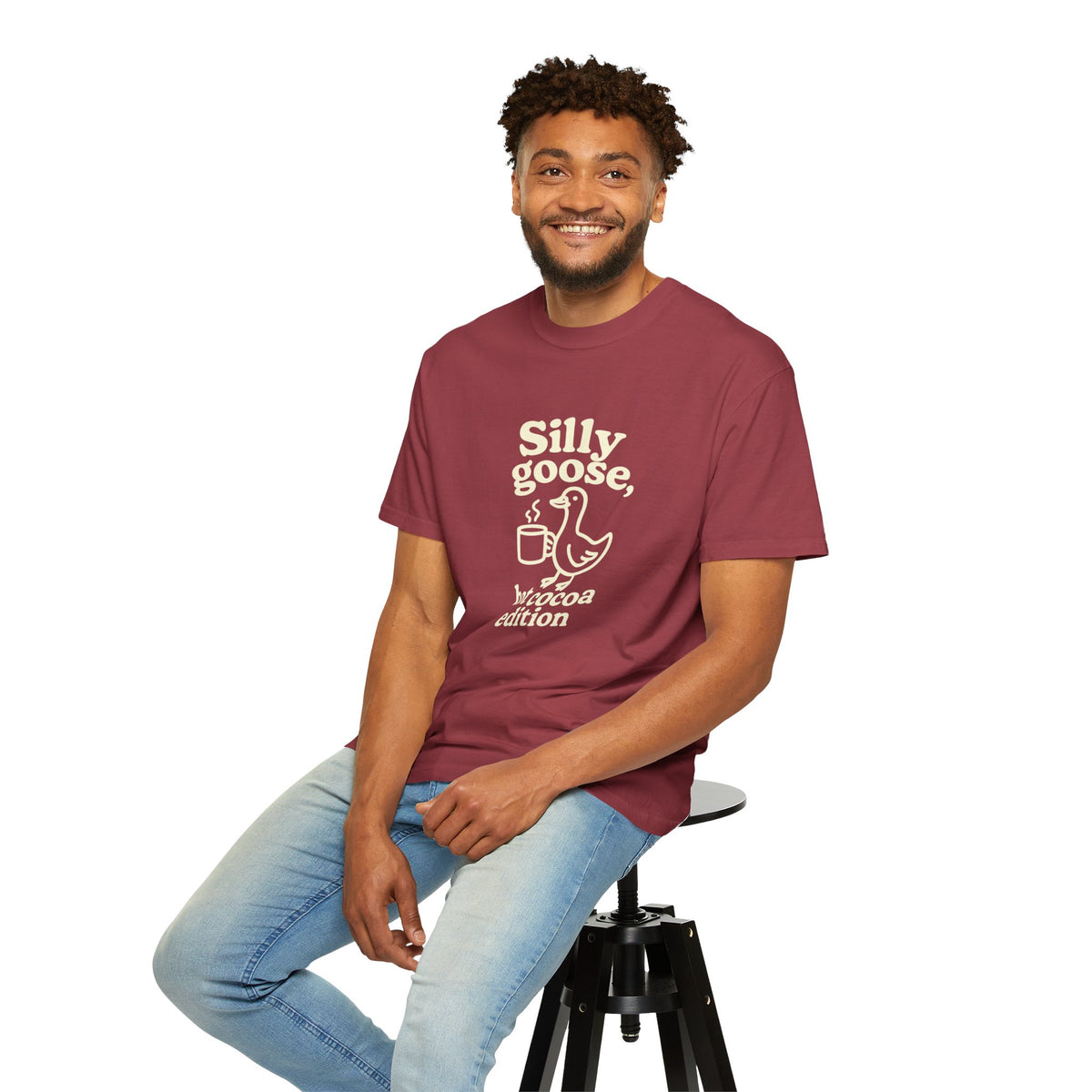 Silly Goose Hot Cocoa T-Shirt — Cute Winter Graphic Tee - Trending Now - October 2026