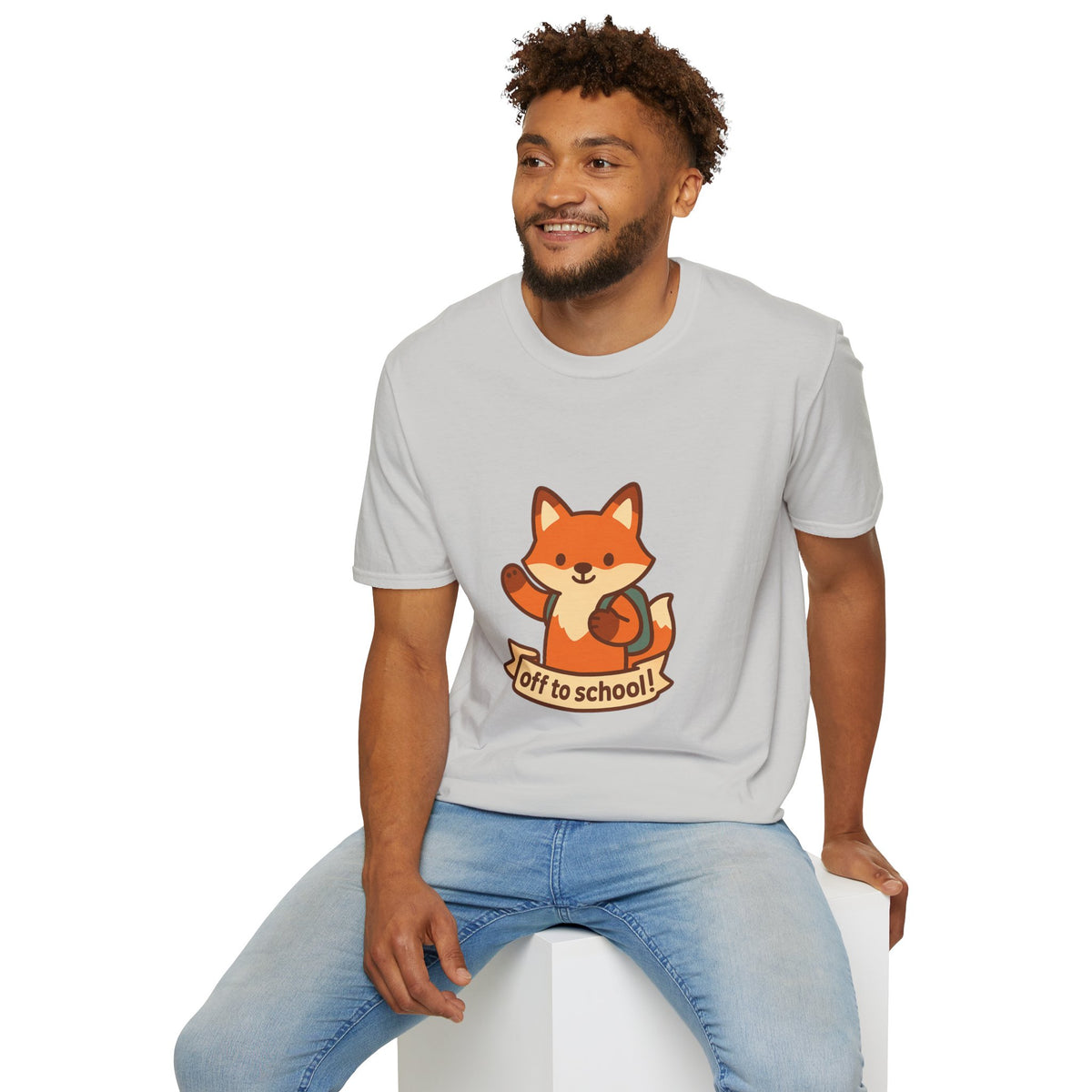 Cute Fox "Off to School" T-Shirt — Kids/Teacher Back-to-School Tee - Trending Now - August 2026