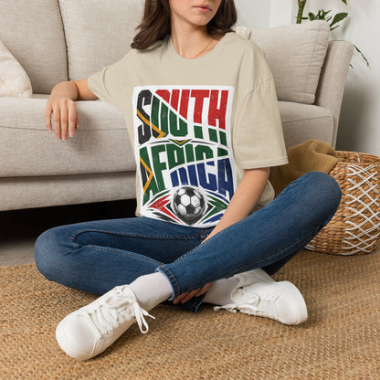 South Africa Soccer T-Shirt — Vintage Flag Football Fan Tee