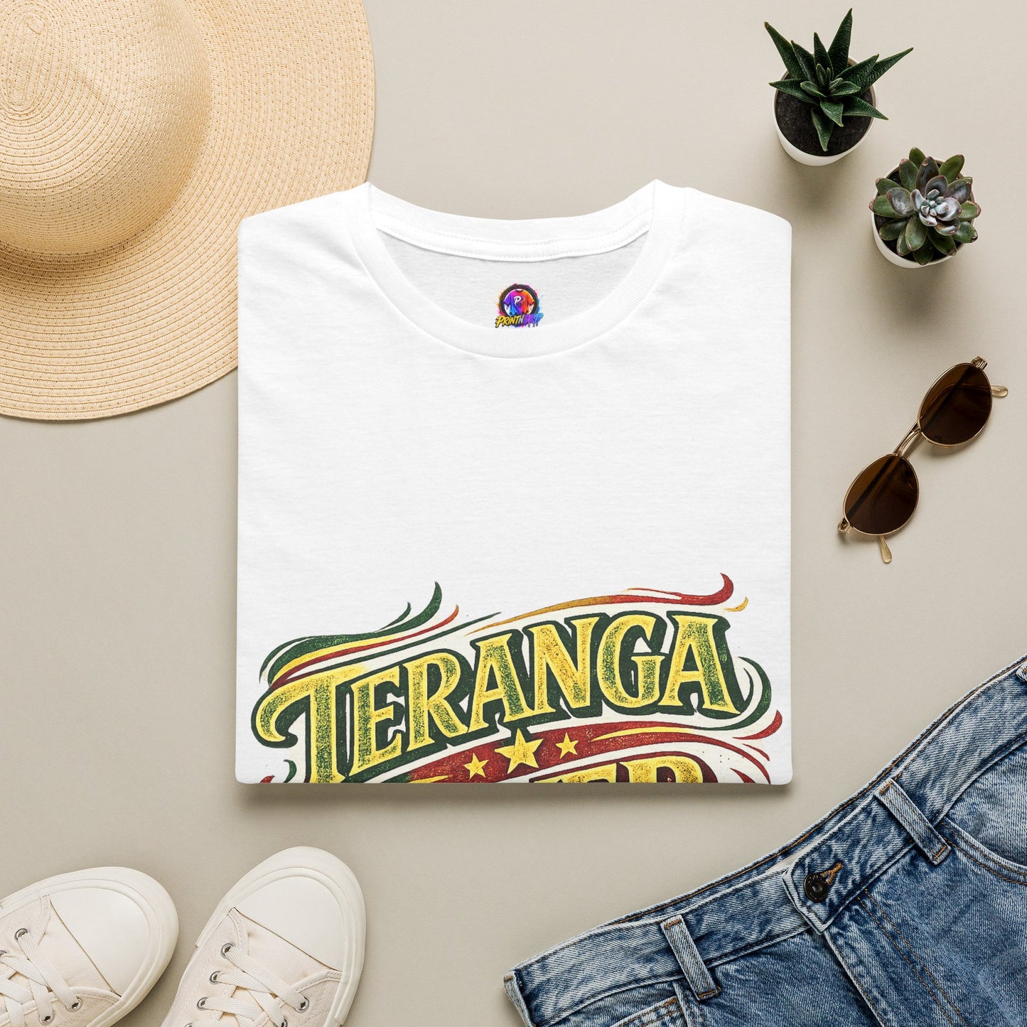Senegal Teranga Power T-Shirt — Retro Senegal Pride Graphic Tee