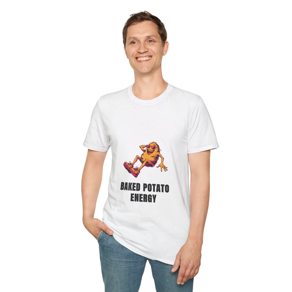 Baked Potato Energy T-Shirt — Funny Potato Graphic Tee - Trending Now - August 2026