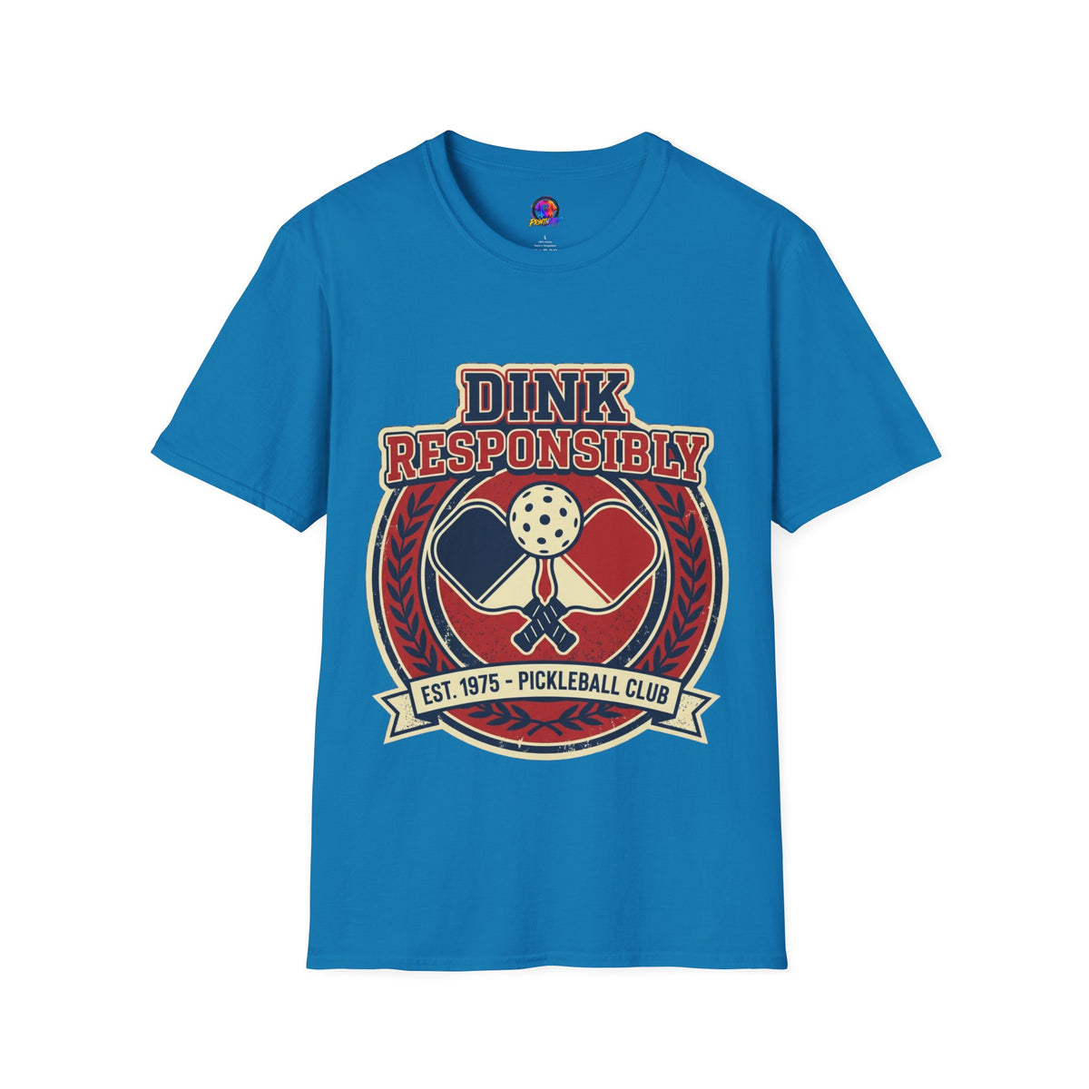 Pickleball T‑Shirt — "Dink Responsibly" Vintage Pickleball Club Tee