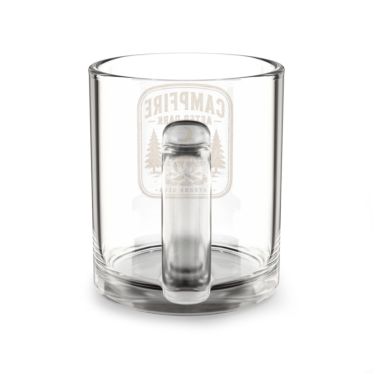 Glass Mug, 10oz Milo Bailey Dog Dad Mom Glass Mug, 10oz