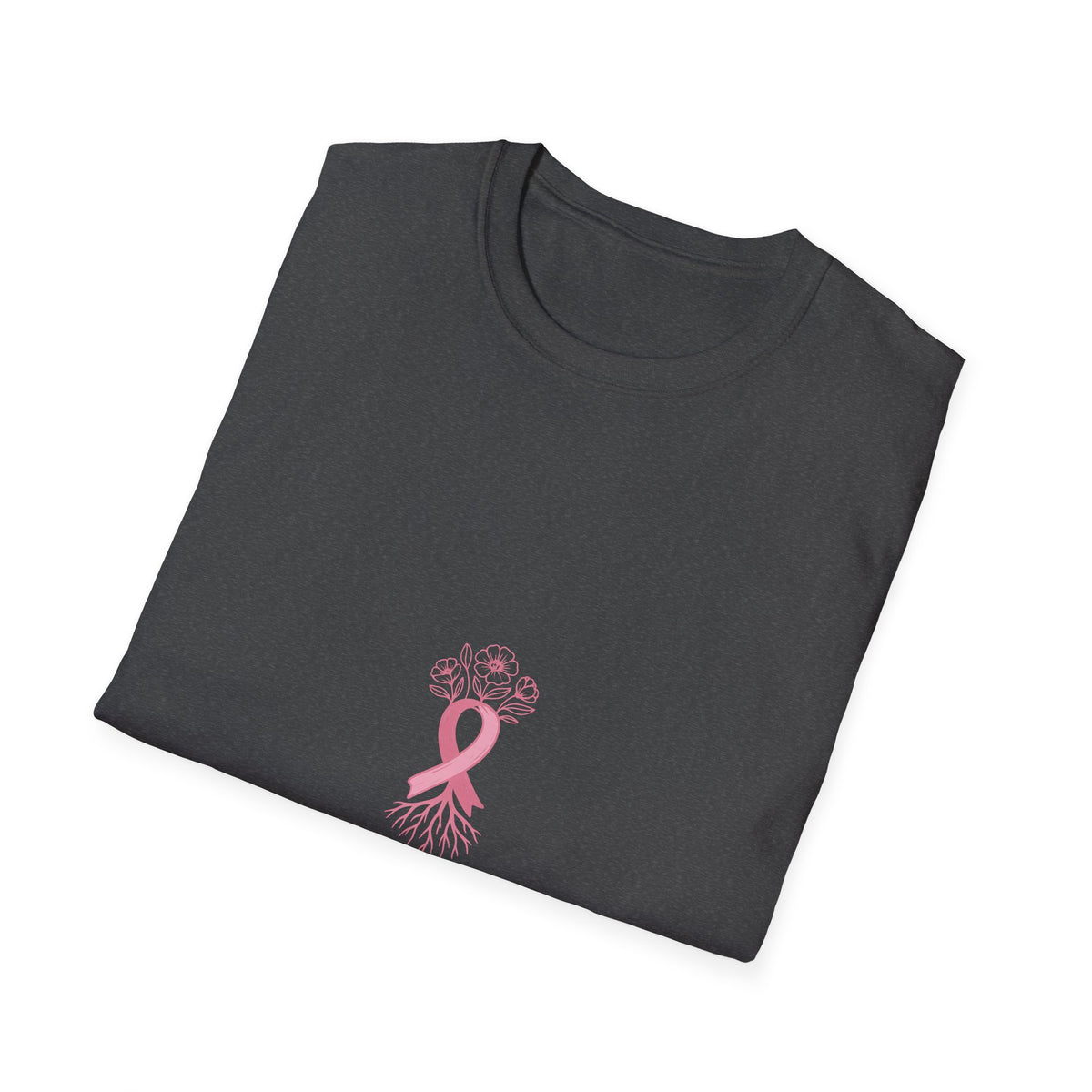 Breast Cancer Awareness T-Shirt — Pink Roots Brave Blooms Ribbon - Trending Now - October 2026