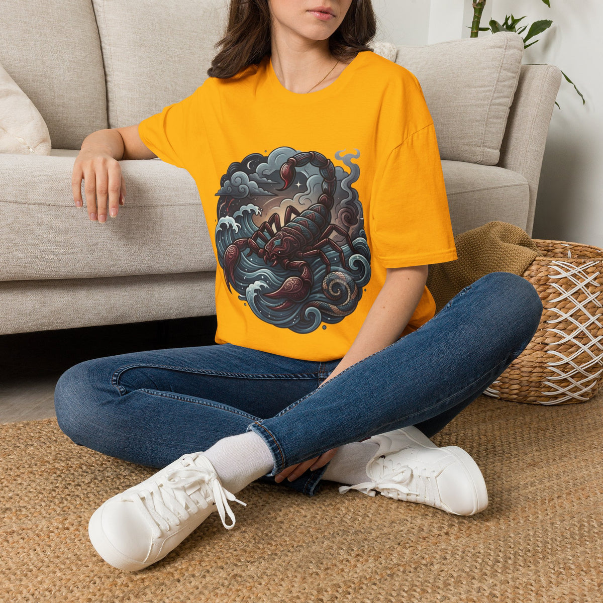 Scorpion Wave Unisex Softstyle T-Shirt