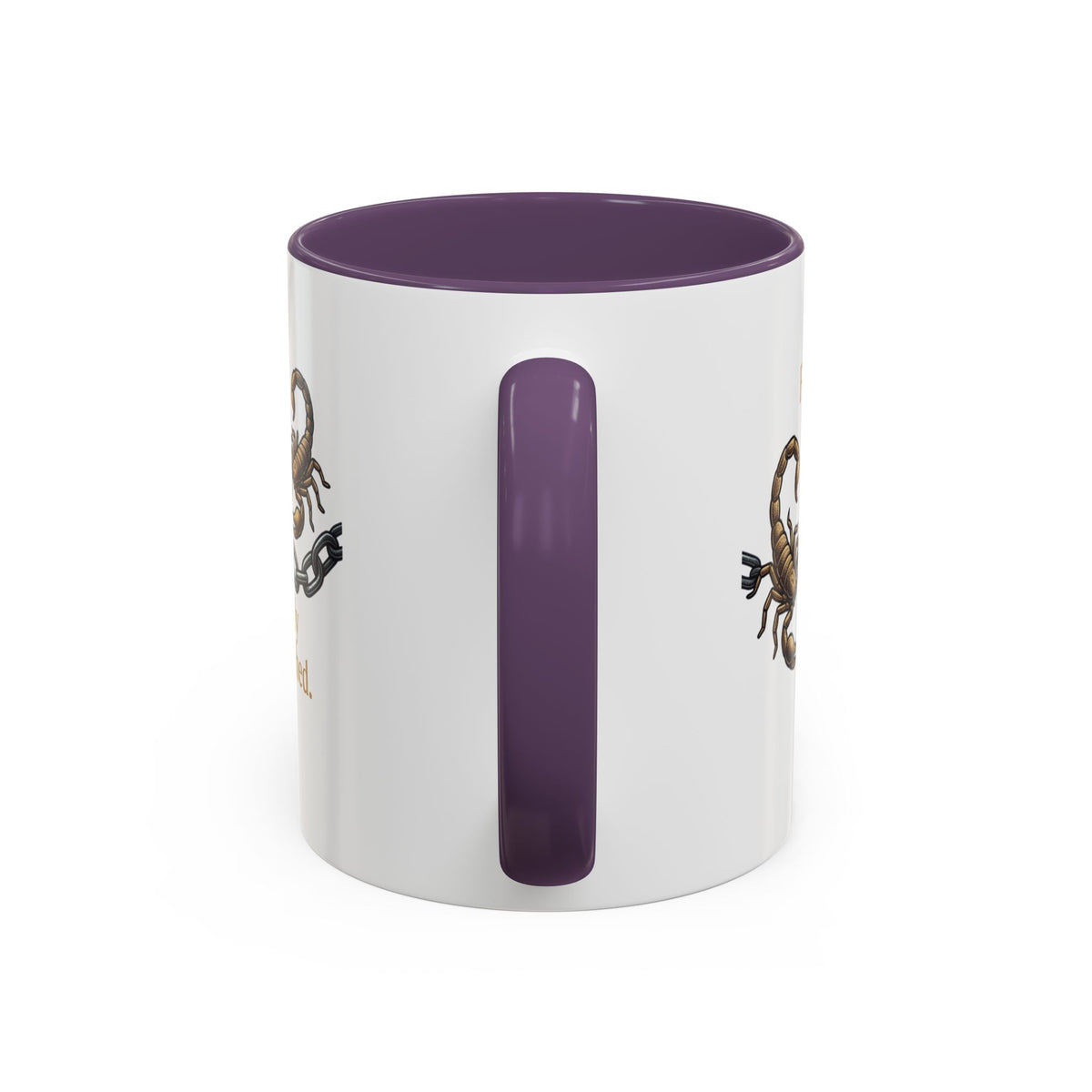 Scorpio Mug — "Fiercely Loyal. Easily Detached." Zodiac Coffee Cup