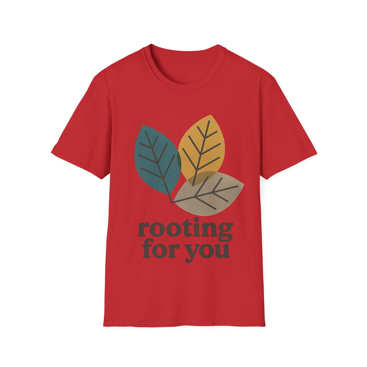 Leaf Trio T-Shirt — 'Rooting for You' Botanical Graphic Tee - Trending Now - September 2026