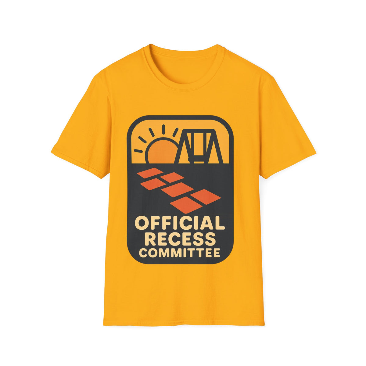 Official Recess Committee T-Shirt – Retro Sunset Camp Graphic Tee - Trending Now - August 2026