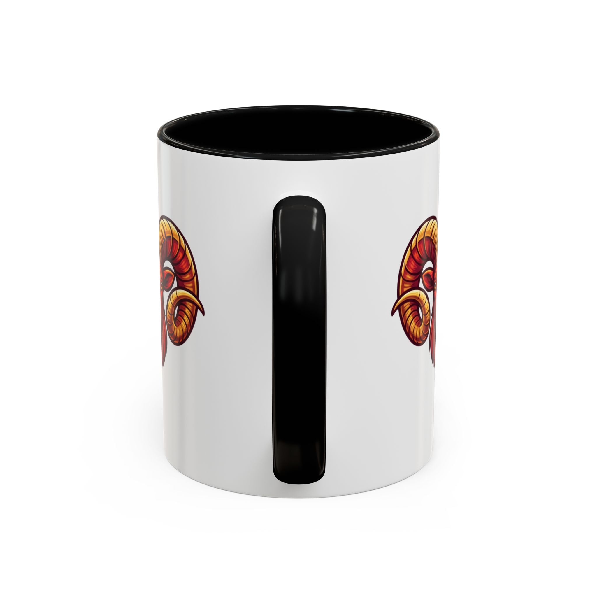 Aries Ram Accent Coffee Mug — Zodiac Goat Horoscope Gift