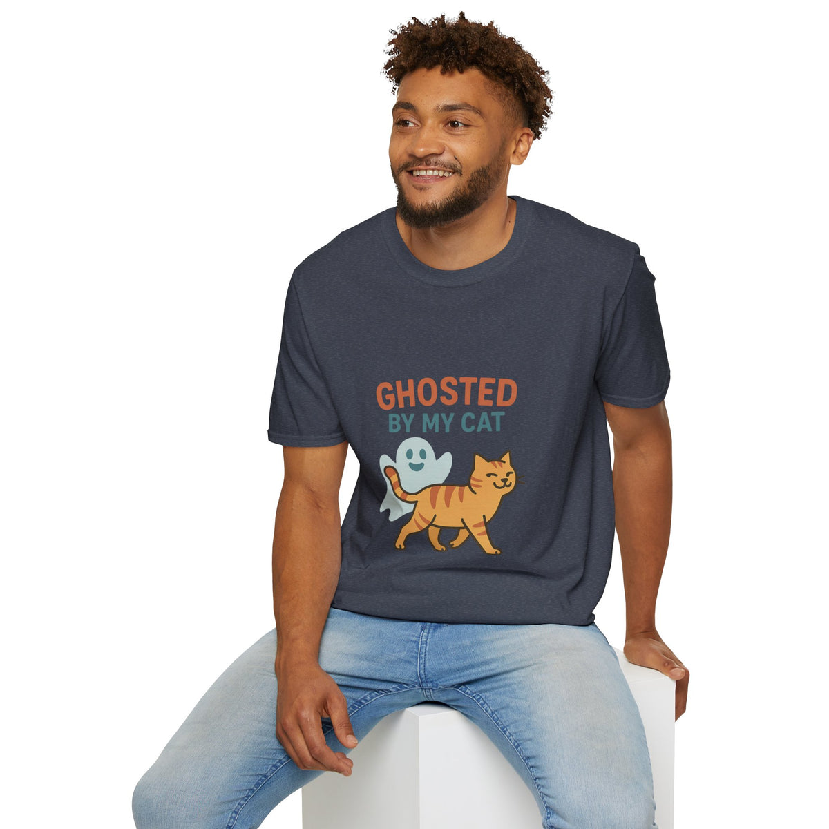 Ghosted By My Cat T-Shirt — Cute Funny Cat Lover Tee - Trending Now - October 2026