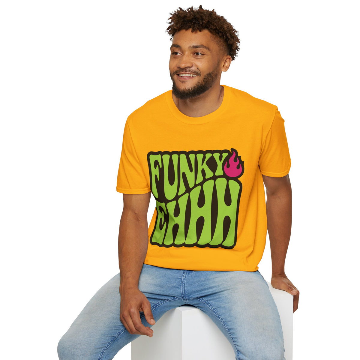 Funky Chili T-Shirt — Retro Psychedelic Green Flame Graphic Tee - Trending Now - August 2026