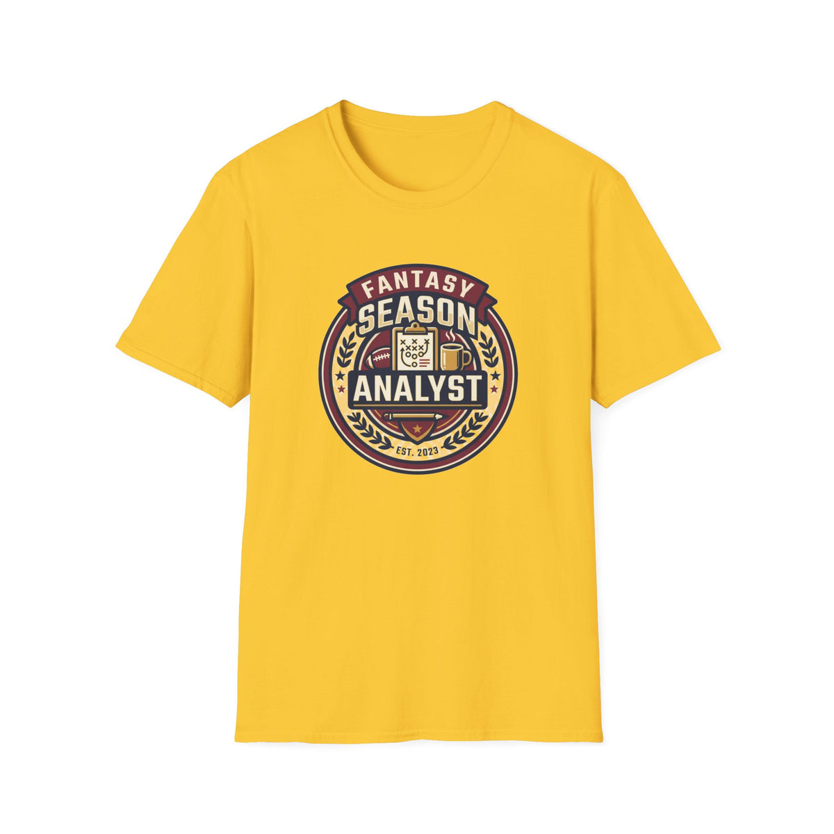 Fantasy Season Analyst T-Shirt — Fantasy Football Analyst Graphic Tee - Trending Now - August 2026