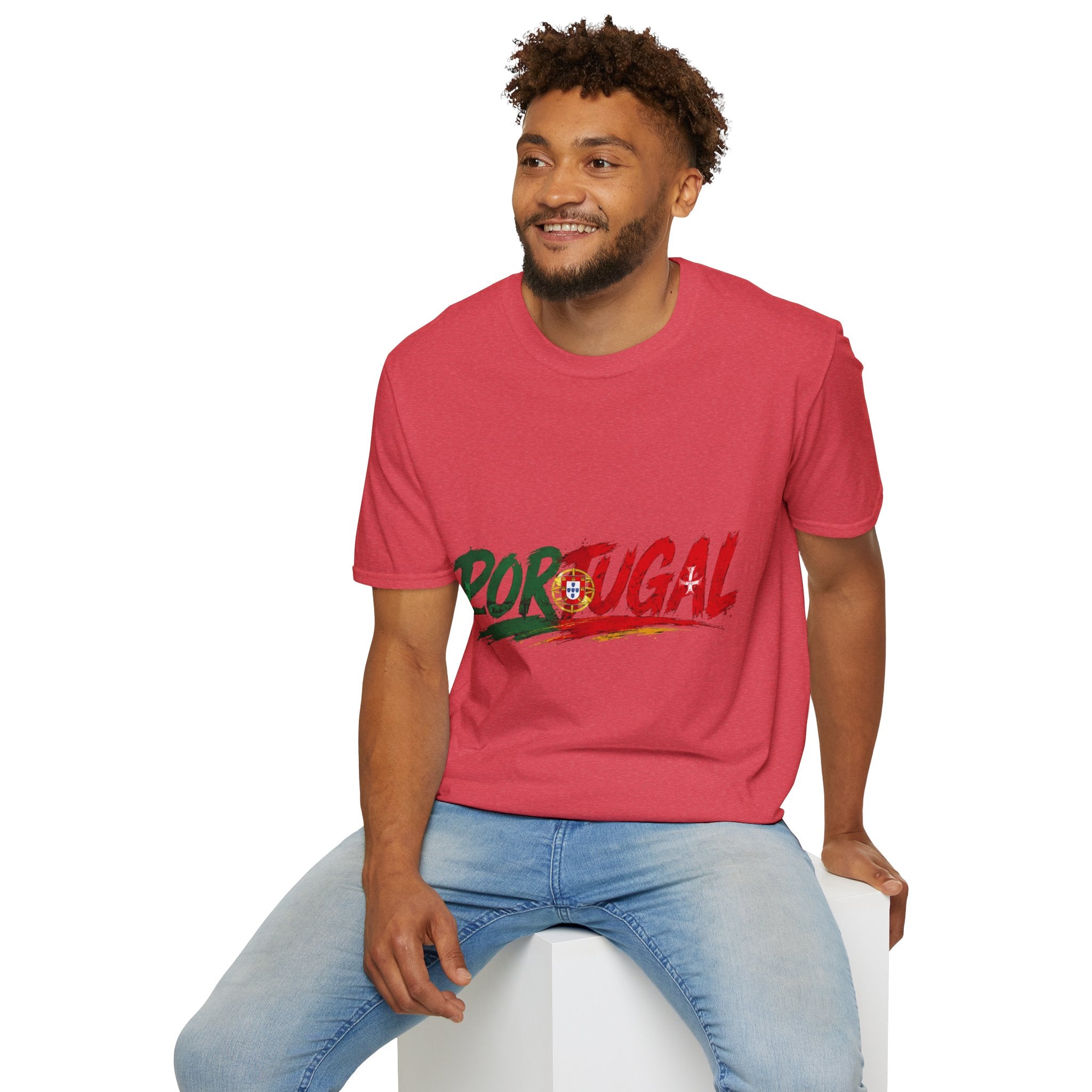 Portugal Flag Script T-Shirt — Portuguese Pride Tee
