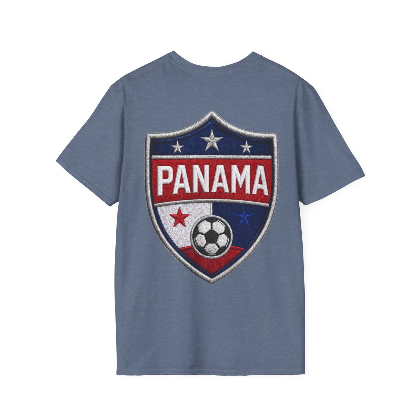 Canal Force Soccer T-Shirt - Patriotic Player Graphic Tee - Panama Shirt