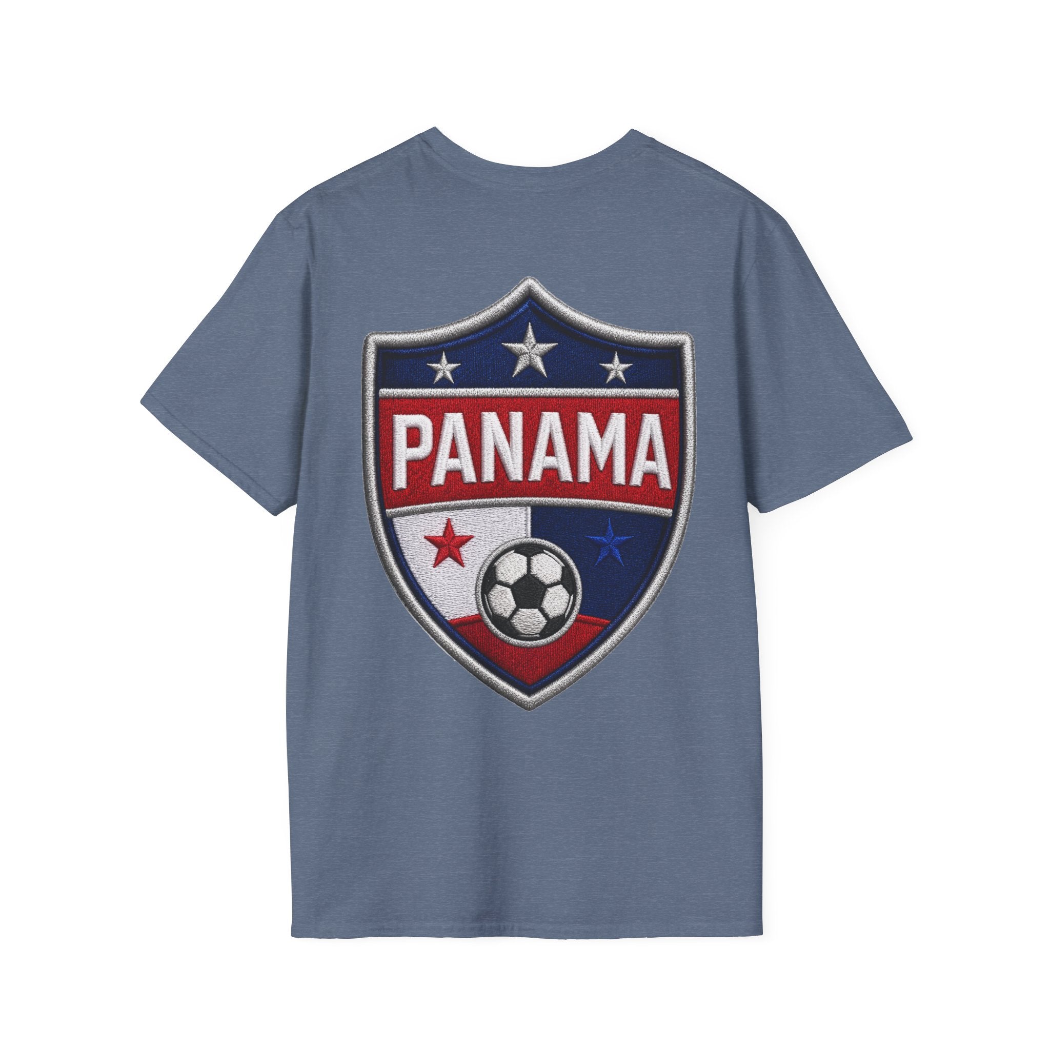 Canal Force Soccer T-Shirt - Patriotic Player Graphic Tee - Panama Shirt