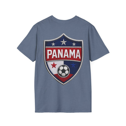 Canal Force Soccer T-Shirt - Patriotic Player Graphic Tee - Panama Shirt