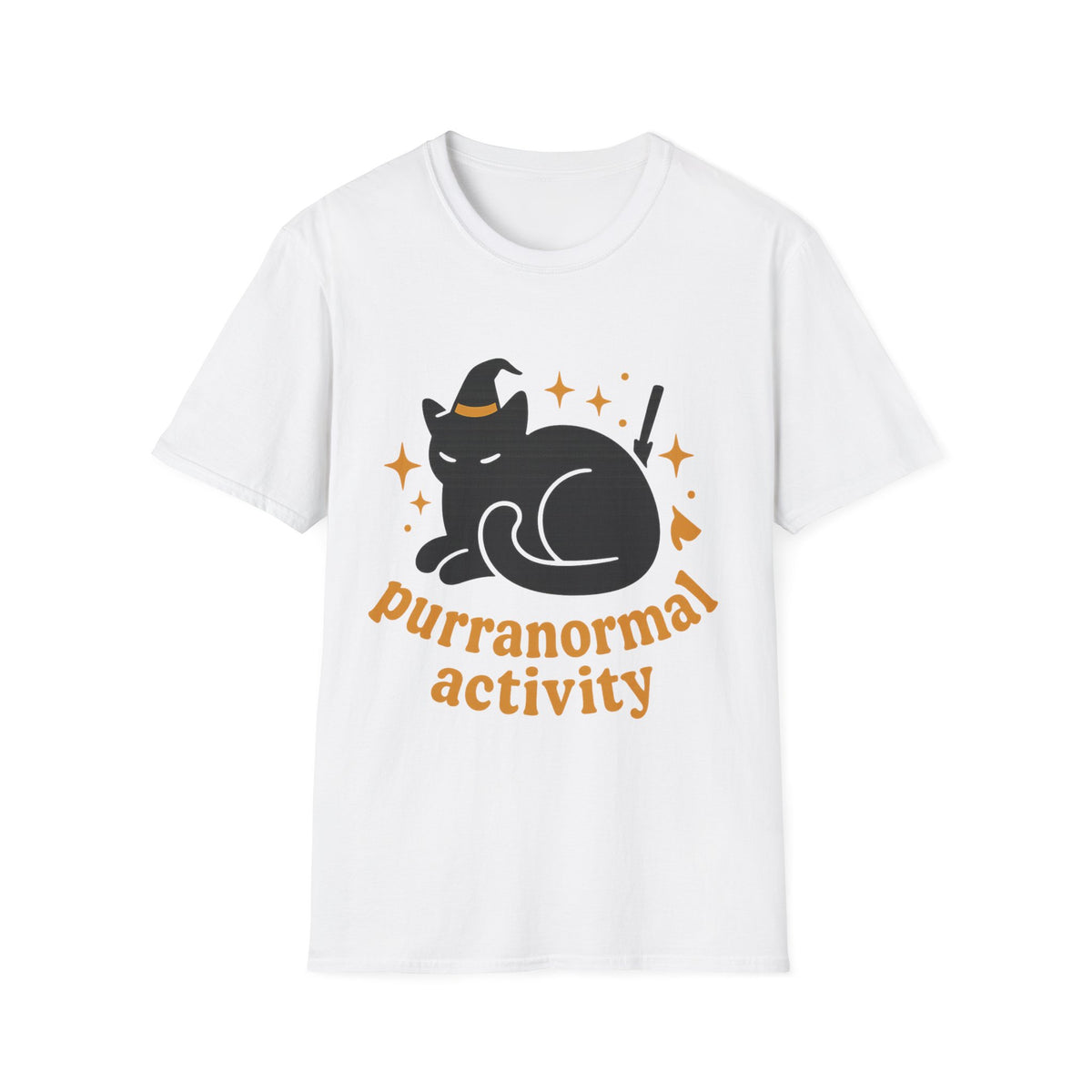 Paranormal Activity Circle T-Shirt — Cute Retro Ghost & Stars Tee - Trending Now - August 2026
