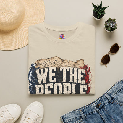 We The People T‑Shirt — Patriotic Americana Tee with ‘We The People’ Design