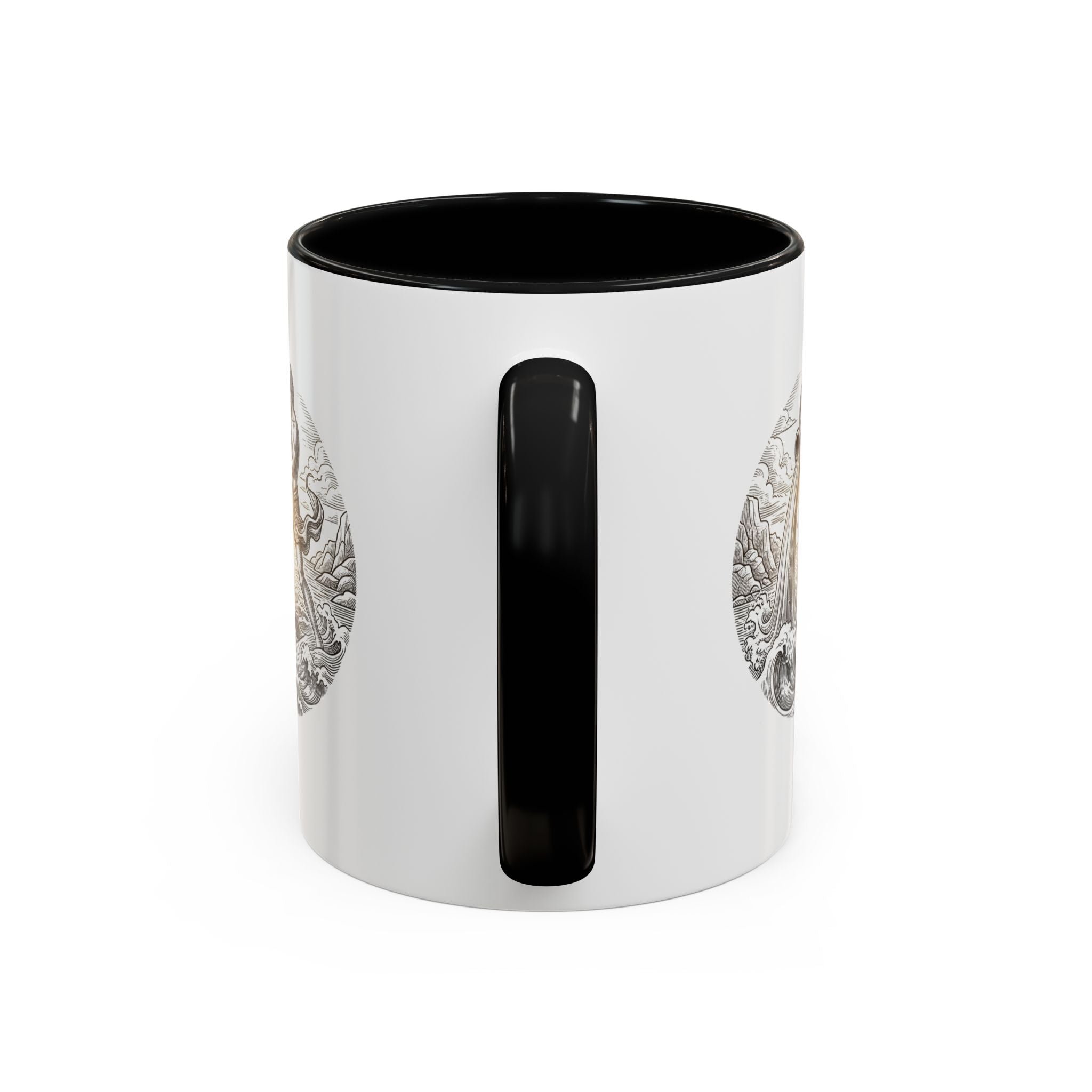 Aquarius Zodiac Coffee Mug — Astrology Sign Accent Mug