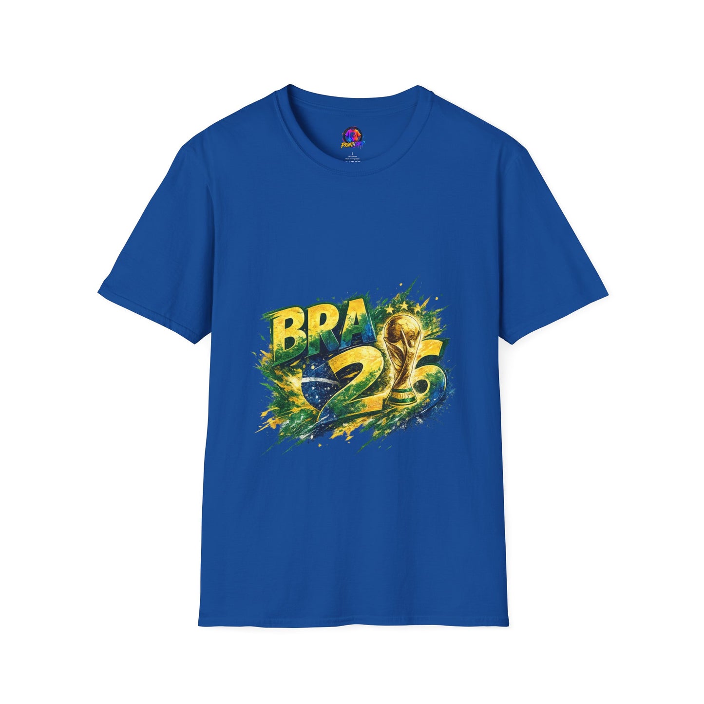 Brazil 25 T‑Shirt — Brazil Soccer World Cup Graphic Tee