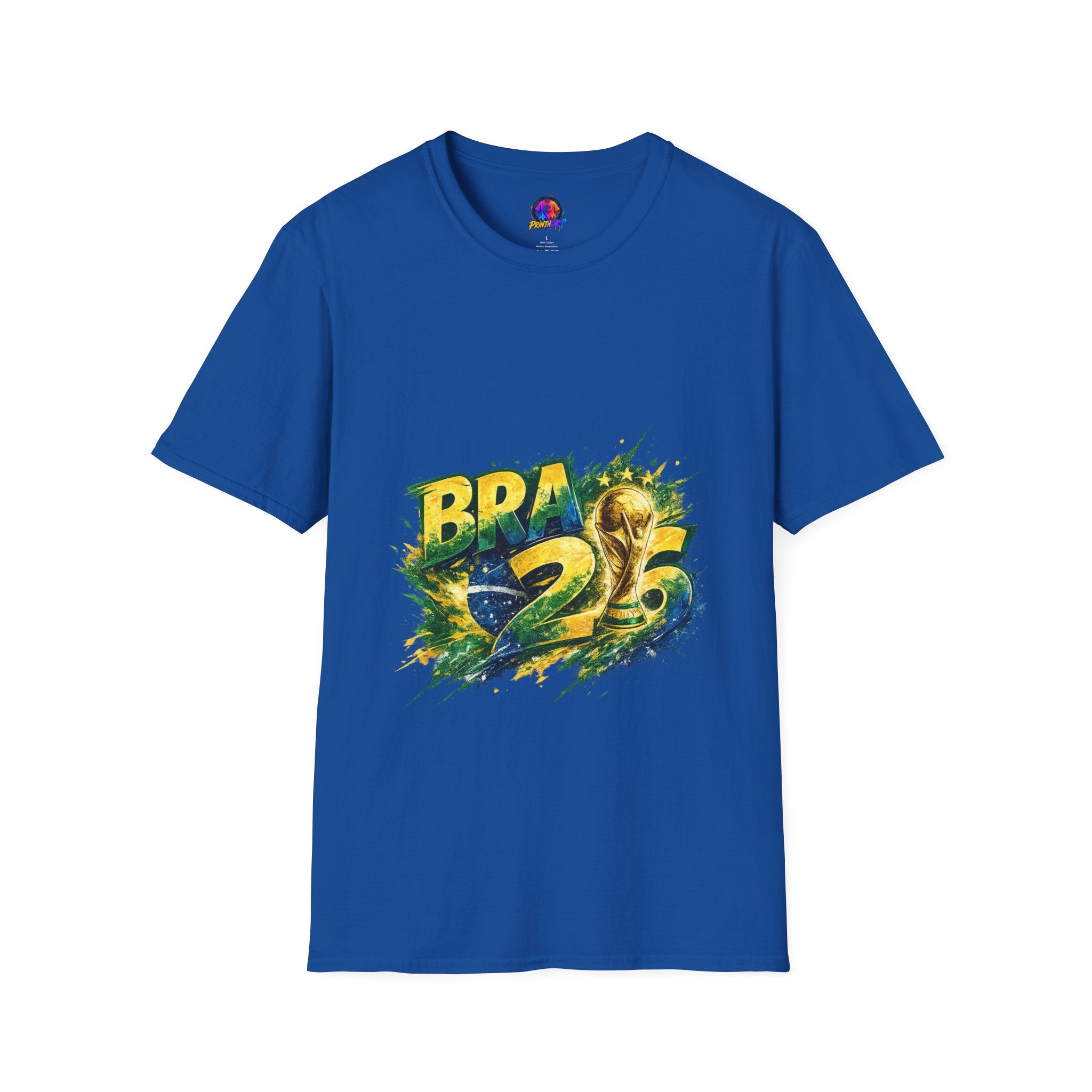 Brazil 25 T‑Shirt — Brazil Soccer World Cup Graphic Tee