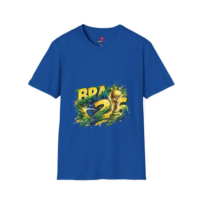 Brazil 25 T‑Shirt — Brazil Soccer World Cup Graphic Tee