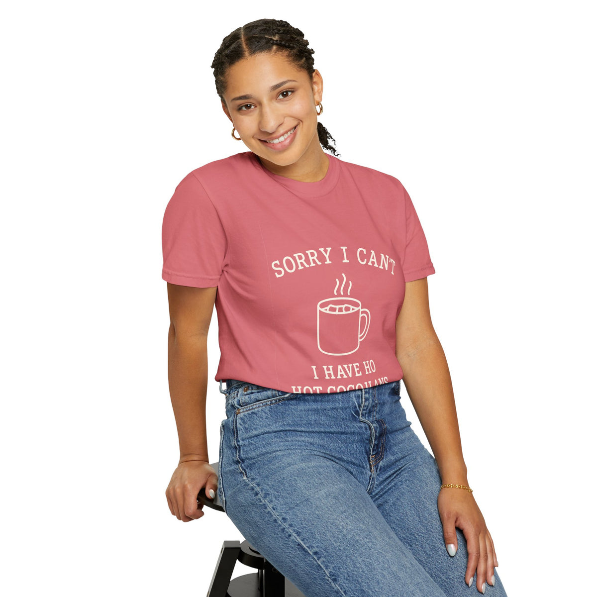 Hot Cocoa Plans T-Shirt — "Sorry I Can’t, I Have Hot Cocoa Plans" Cozy Graphic Tee - Trending Now - October 2026