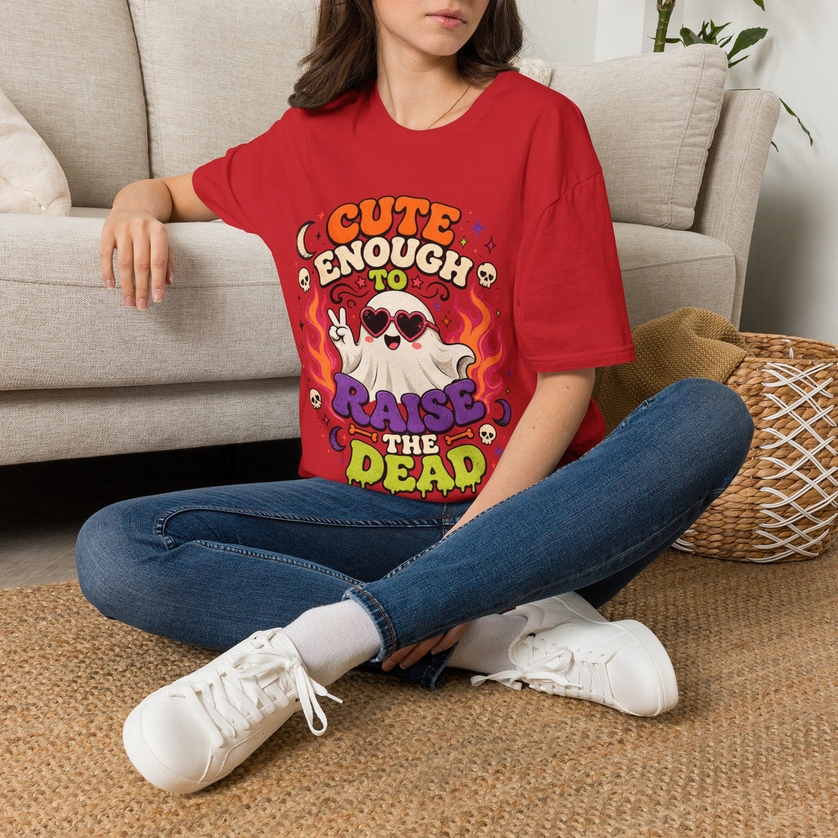 Halloween Cute Enough Unisex Softstyle T-Shirt