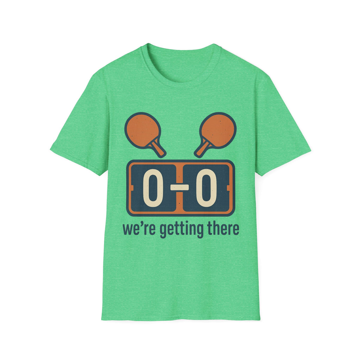 Table Tennis Scoreboard T‑Shirt — 0-0 With You Always Ping Pong Tee - Trending Now - September 2026