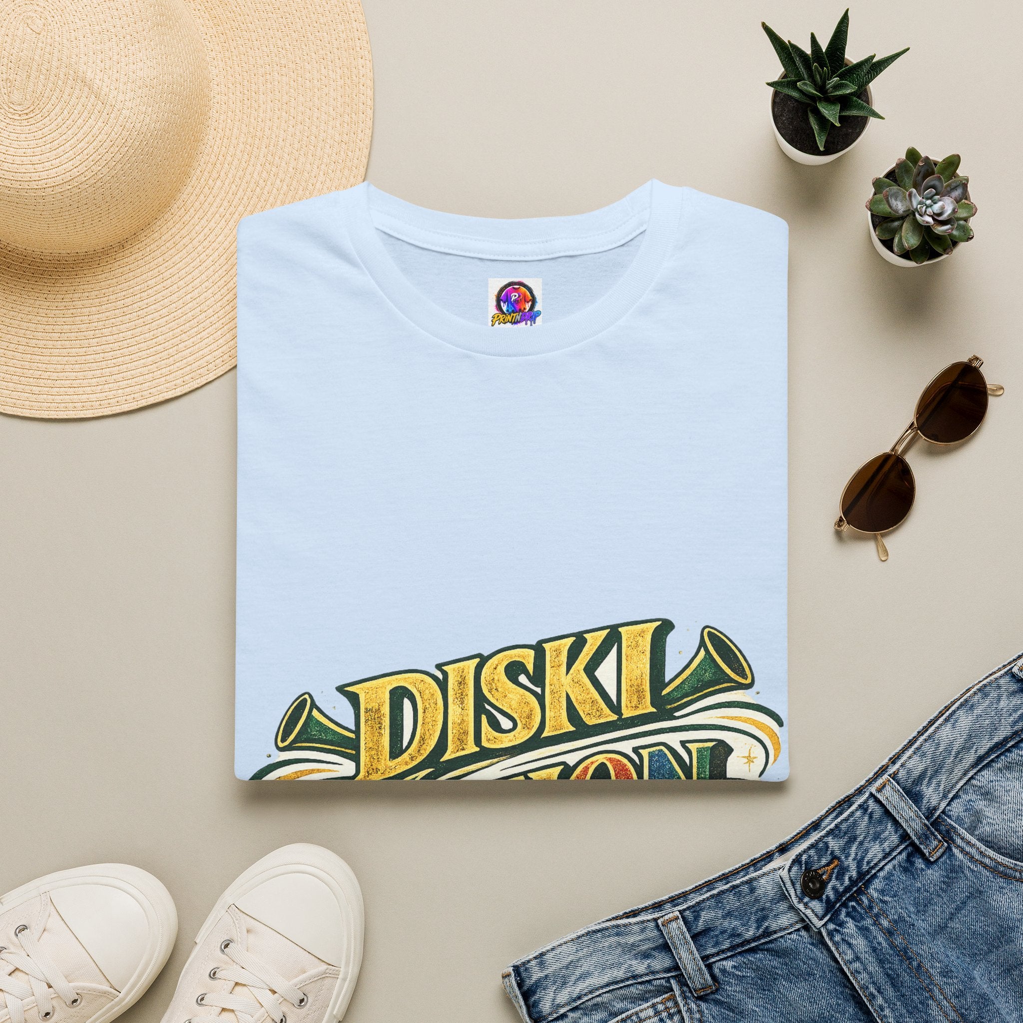 South Africa Diski Nation T-Shirt — Retro Reggae Graphic Tee