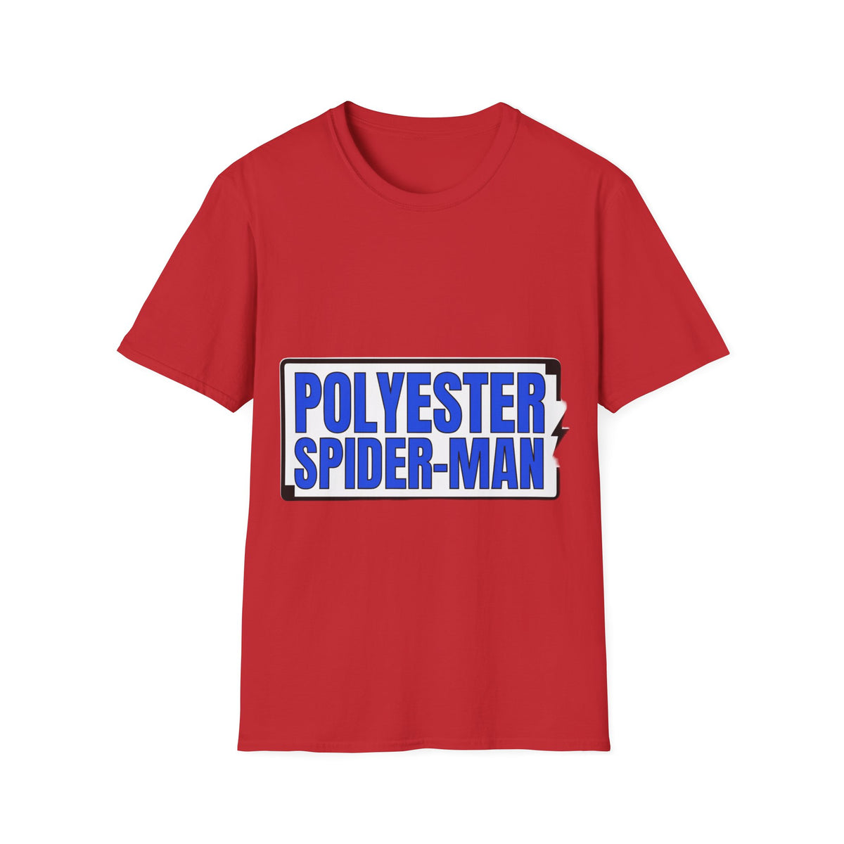 Polyester Spider-Man Industrial Box Tee - Funny Comic Slogan Graphic T-Shirt - Trending Now - September 2026