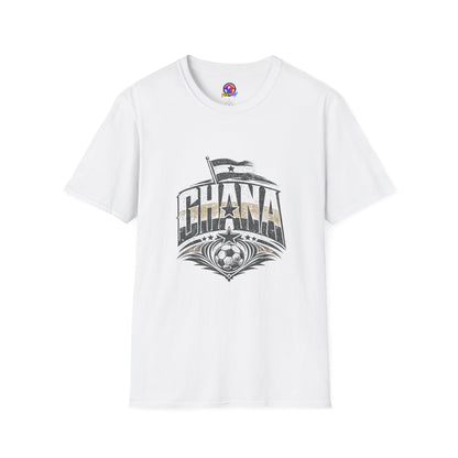 Ghana Vintage Flag T-Shirt — Retro Ghana Pride Graphic Tee