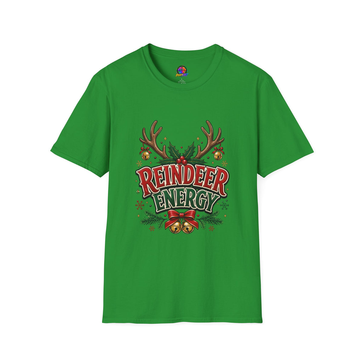 Reindeer Energy Christmas T-Shirt