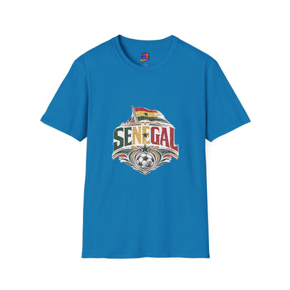 Senegal Flag Graphic T-Shirt — Vintage Senegal Pride Tee