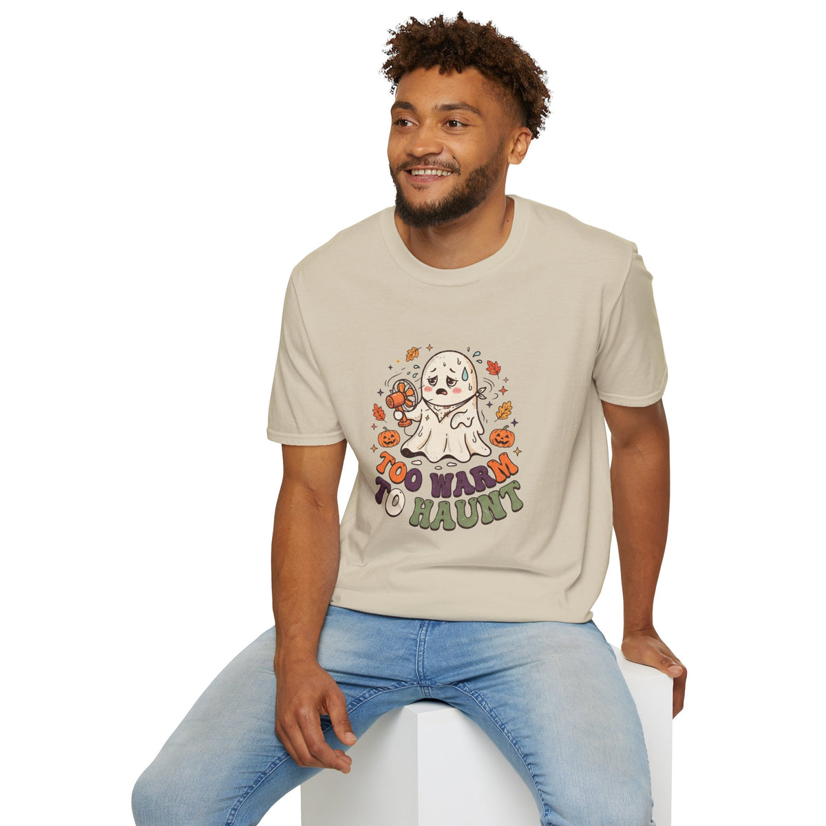 Halloween Ghost Tee — Cute 'Boo' Pumpkin Spirit Graphic T-Shirt - Trending Now - August 2026