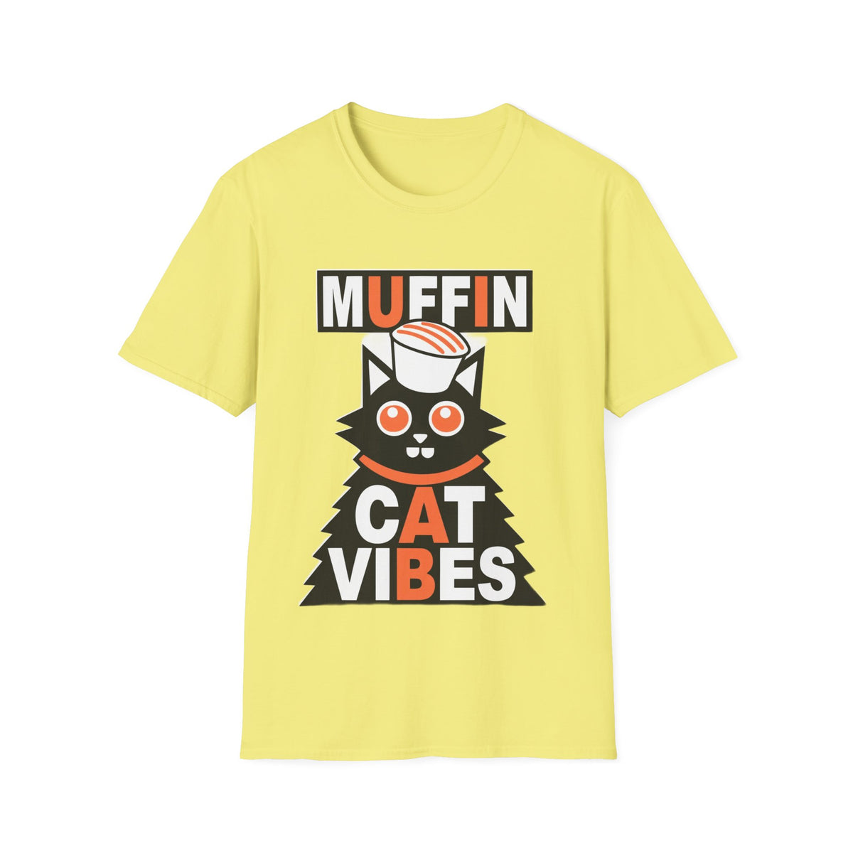 Muffin Cat Vibes T-Shirt - Trending Now - August 2026
