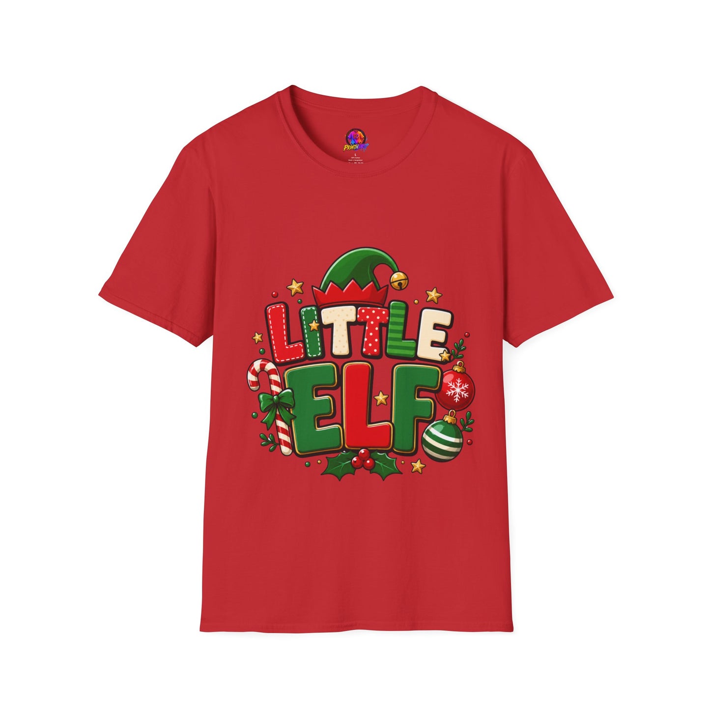 Little Elf Christmas T-Shirt — Cute Holiday Kids/Family Elf Tee