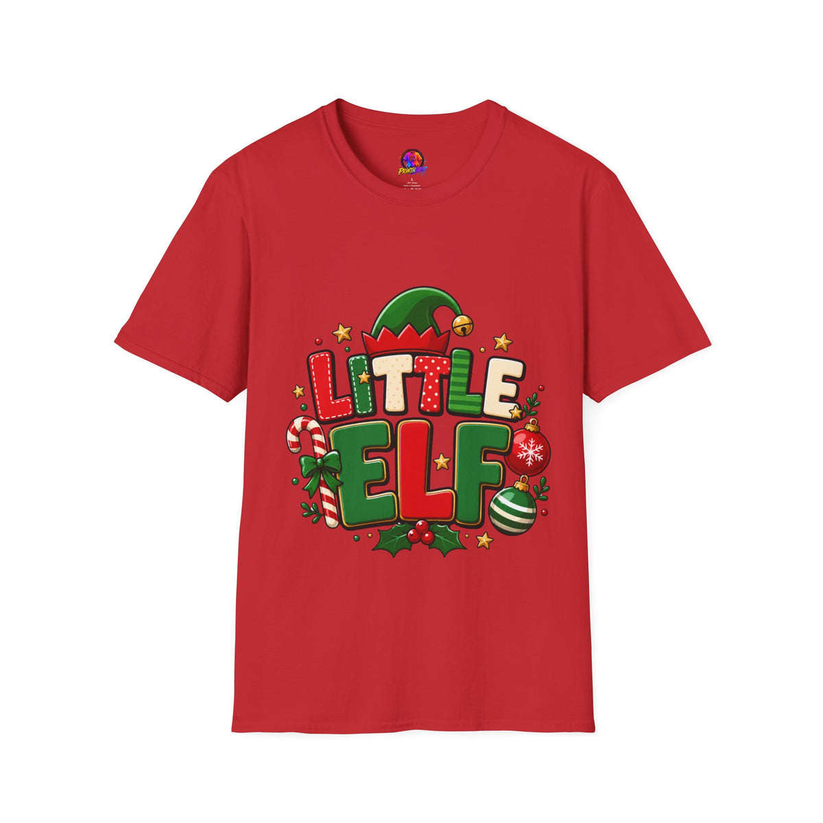 Little Elf Christmas T-Shirt — Cute Holiday Kids/Family Elf Tee