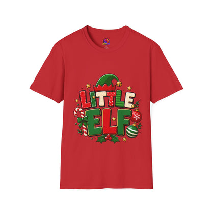 Little Elf Christmas T-Shirt — Cute Holiday Kids/Family Elf Tee