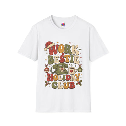 Work Bestie Holiday Club T-Shirt
