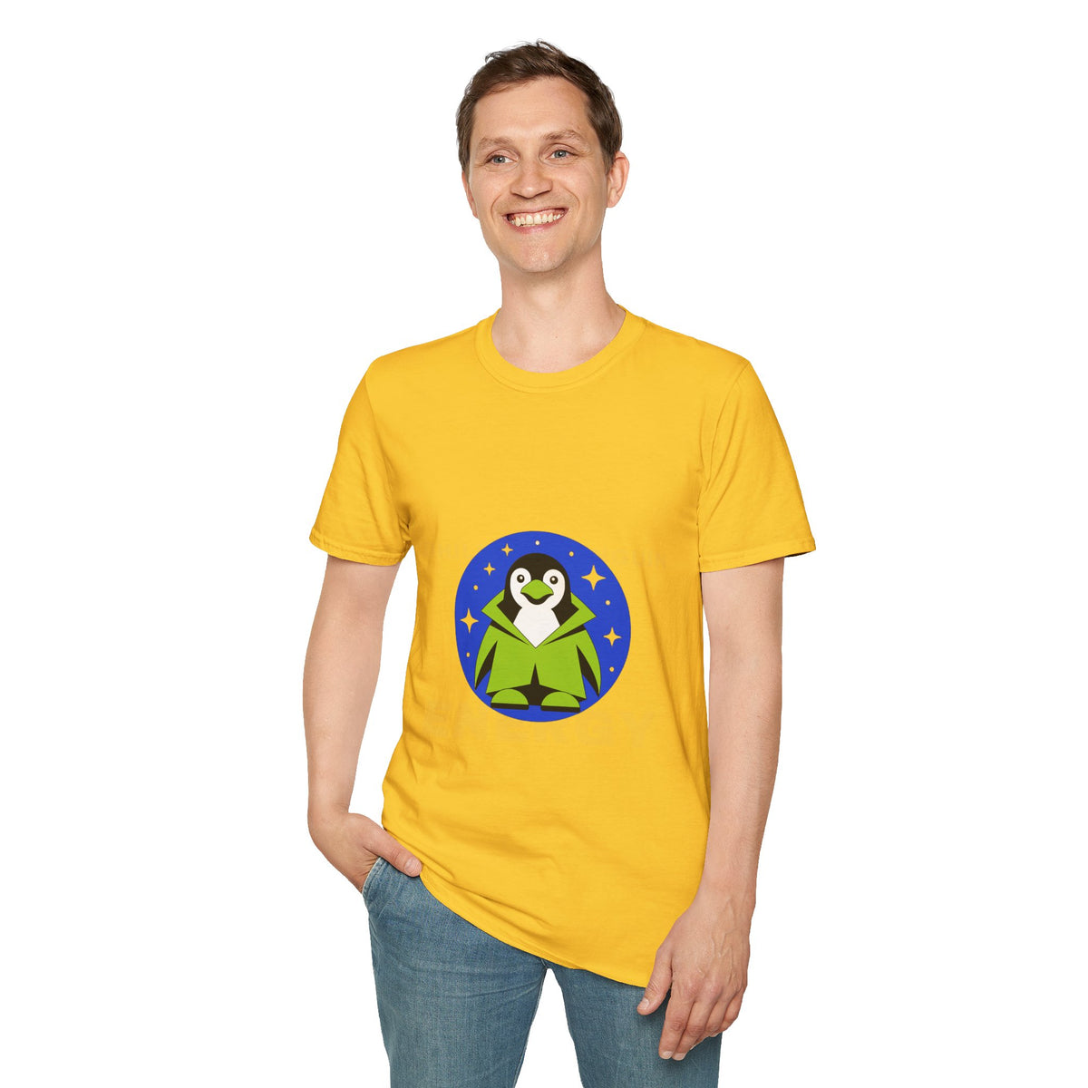 Penguin Night Sky T-Shirt — Cute Starry Penguin Graphic Tee - Trending Now - September 2026