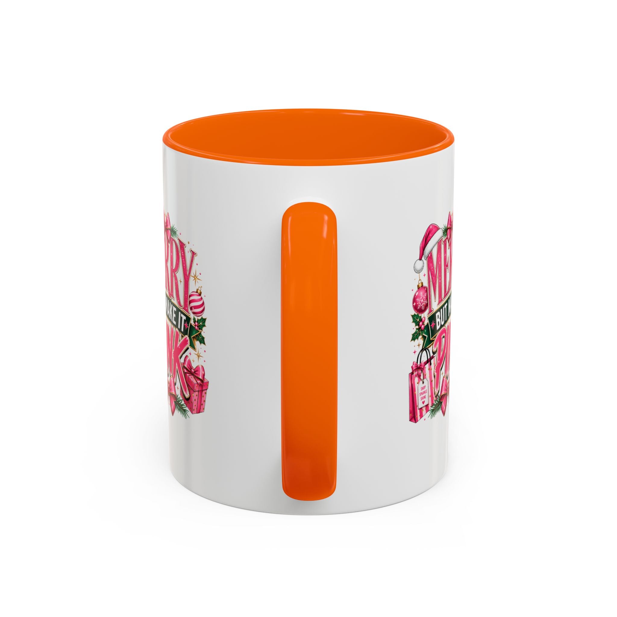 Accent Coffee Mug Merry Pink