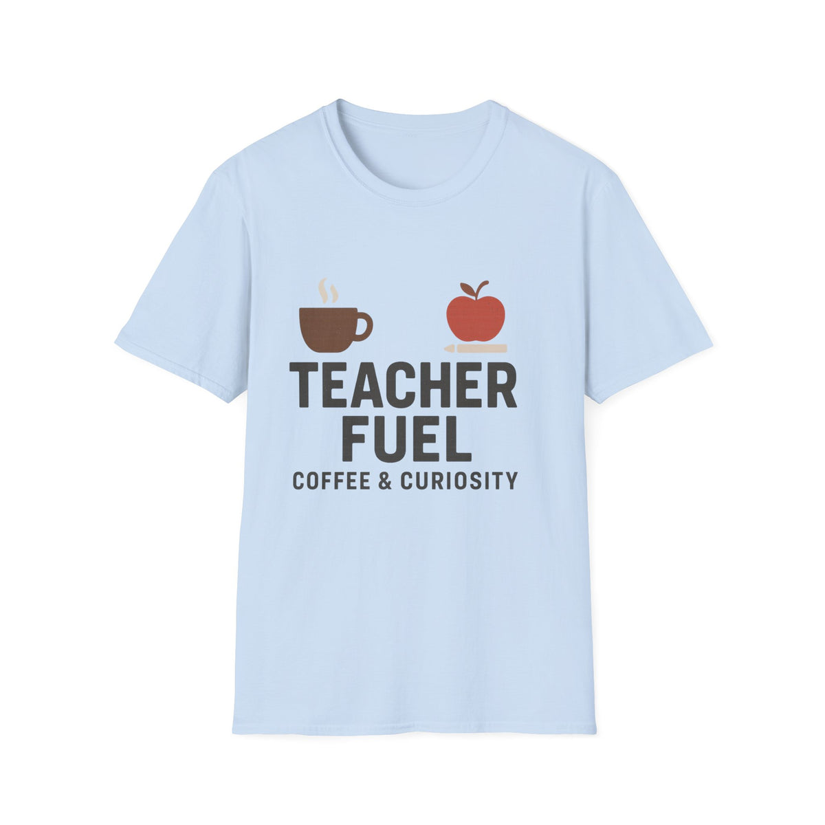 Teacher Fuel T‑Shirt — Coffee & Apple Graphic Tee for Teachers - Trending Now - August 2026